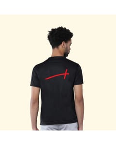 Greys&Blues Mobilitee Round Neck T-Shirt- Black SW